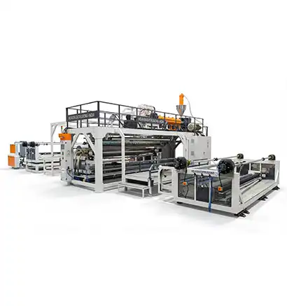 Extrusion Coating Tarpaulin Lamination Line