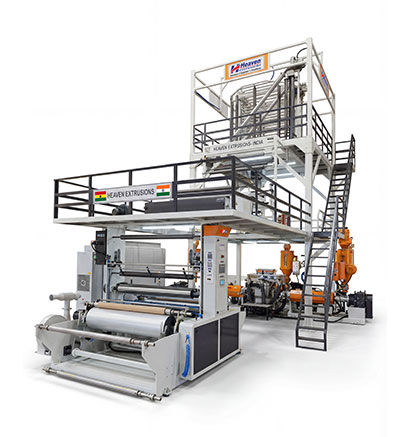 Multilayer Blown Film Extrusion Line