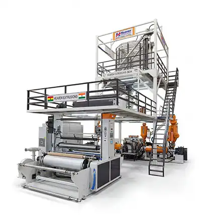 Multilayer Blown Film Extrusion Line