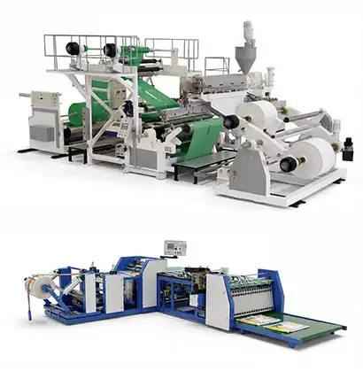 PP / HDPE Raffia Woven Sack Bag Production Line